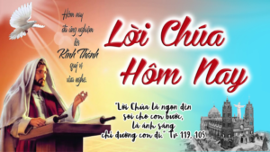 nghe lời chúa hôm nay